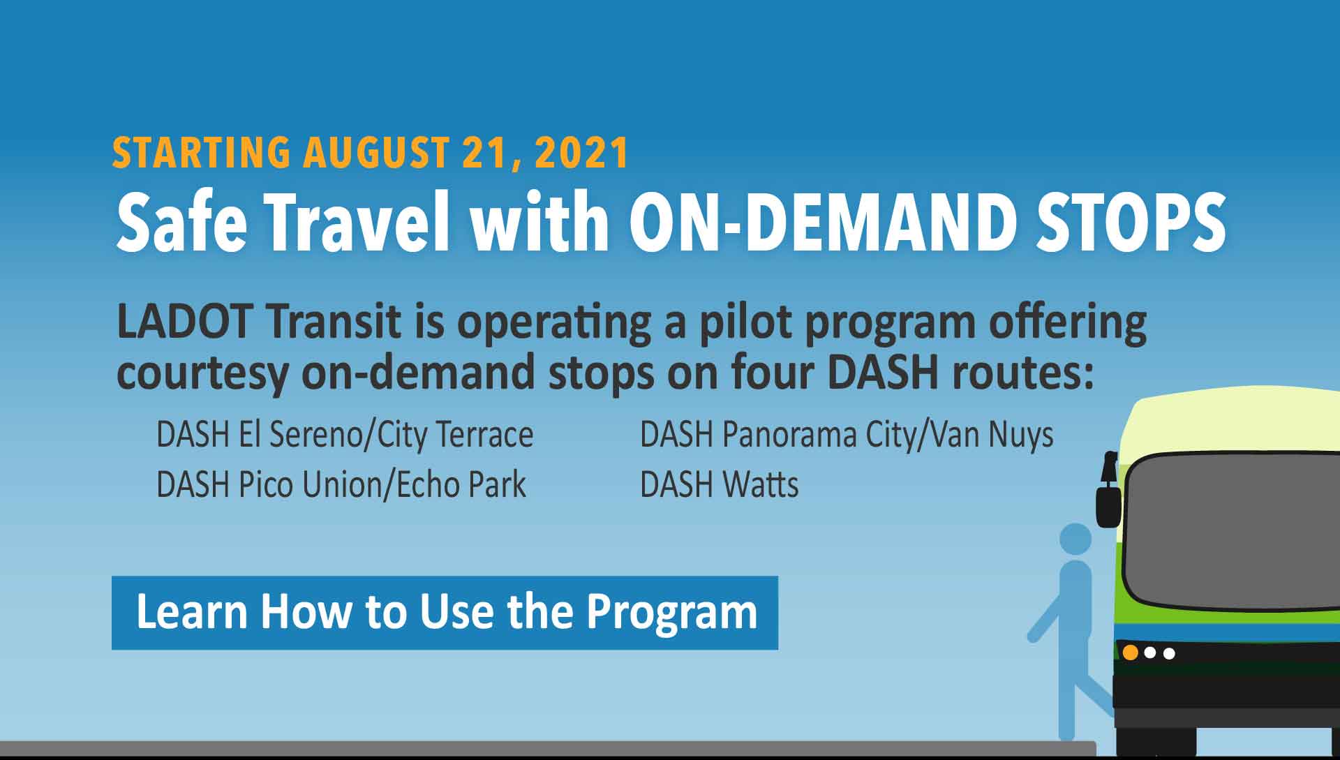 Ladot Transit Take The Bus In La