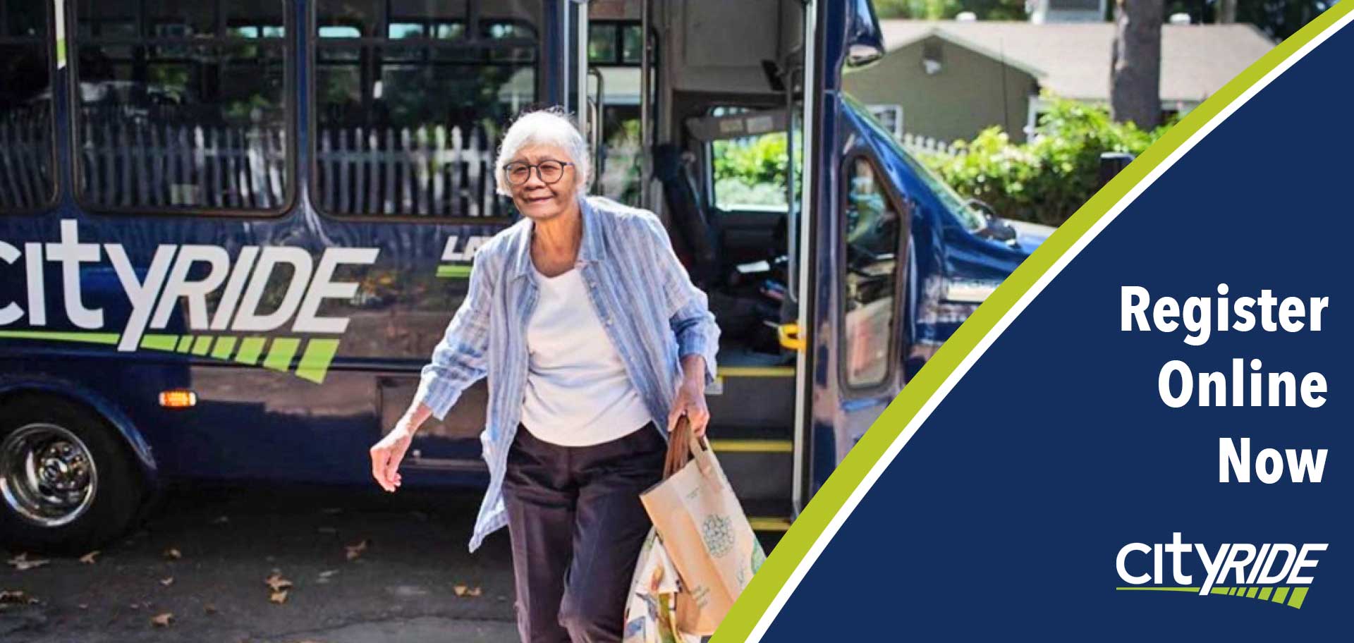 Cityride - Register today and receive
				FREE transportation!