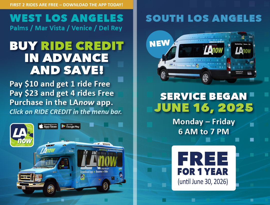 LAnow — On-Demand Shared Ride Service