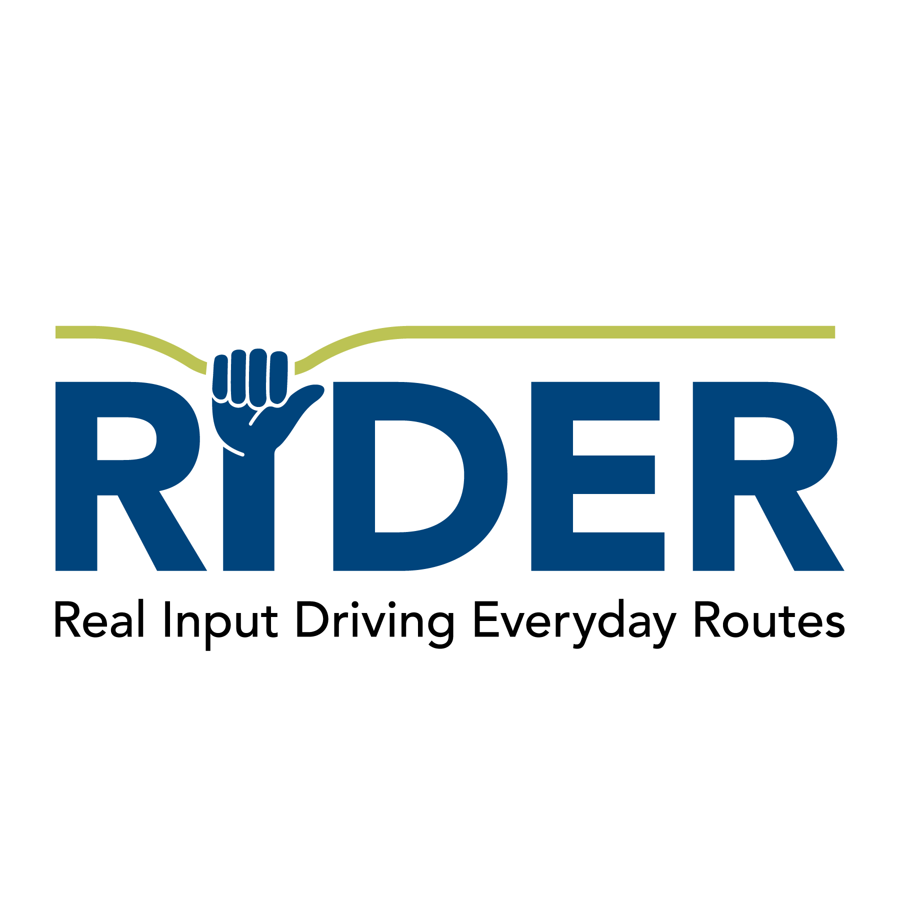 RIDER: Real Input Driving Everyday Routes