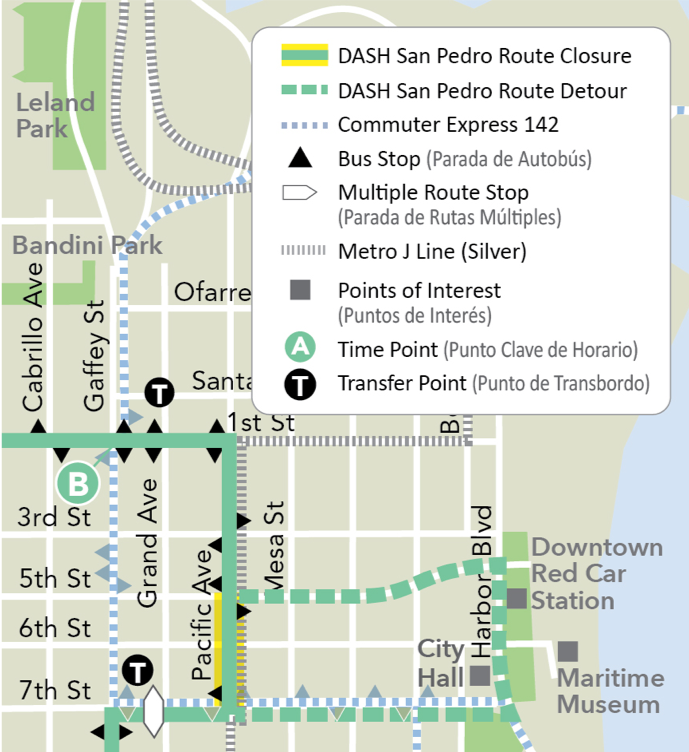 Dash San Pedro Detour and Service Delay FIFA Fan Festival